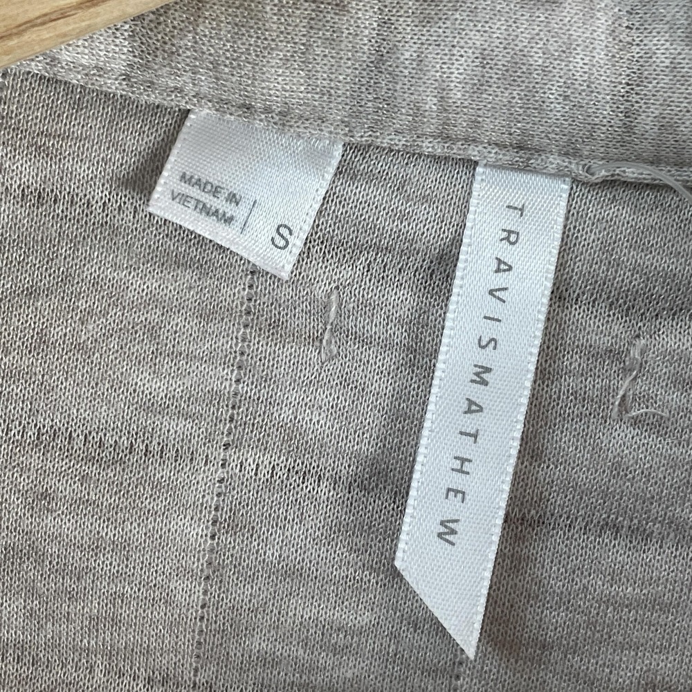 TravisMathew Womens Small Jacket Cloud‎ Coastal Quilted Shacket Button Up - Picture 4 of 11